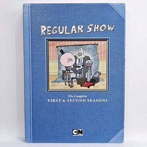 Regular Show Complete First & Second Seasons DVD Cartoon Network Book Style Case